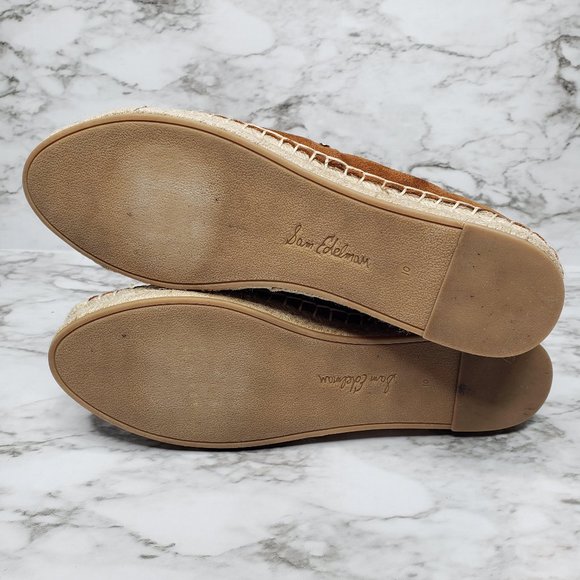 Sam Edelman Koda Suede Espadrille Flats - Picture 9 of 9
